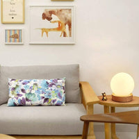 Lampe de chevet Boule Blanche - Opale