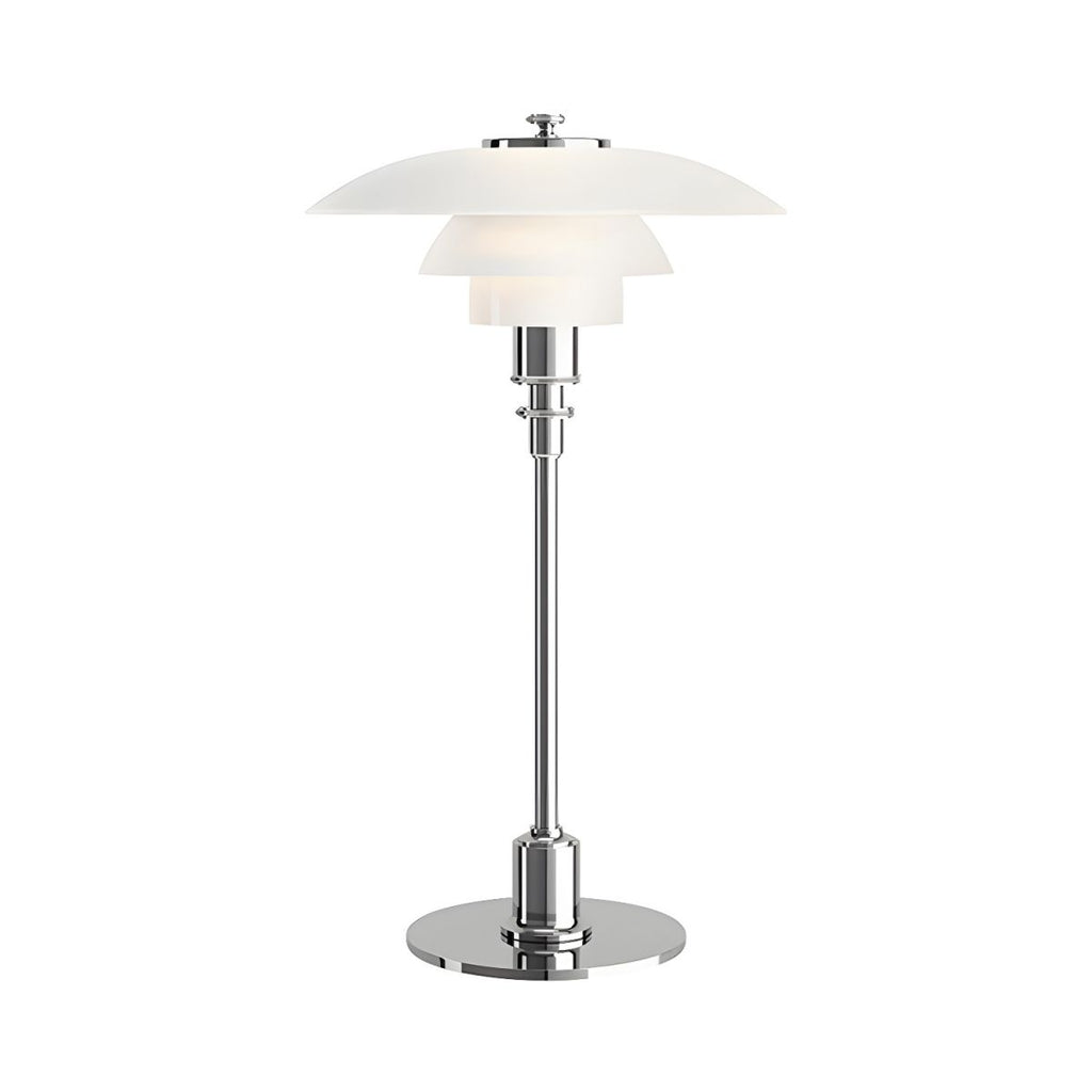 Lampe de chevet Moderne Scandinave en Verre et Métal - Opale