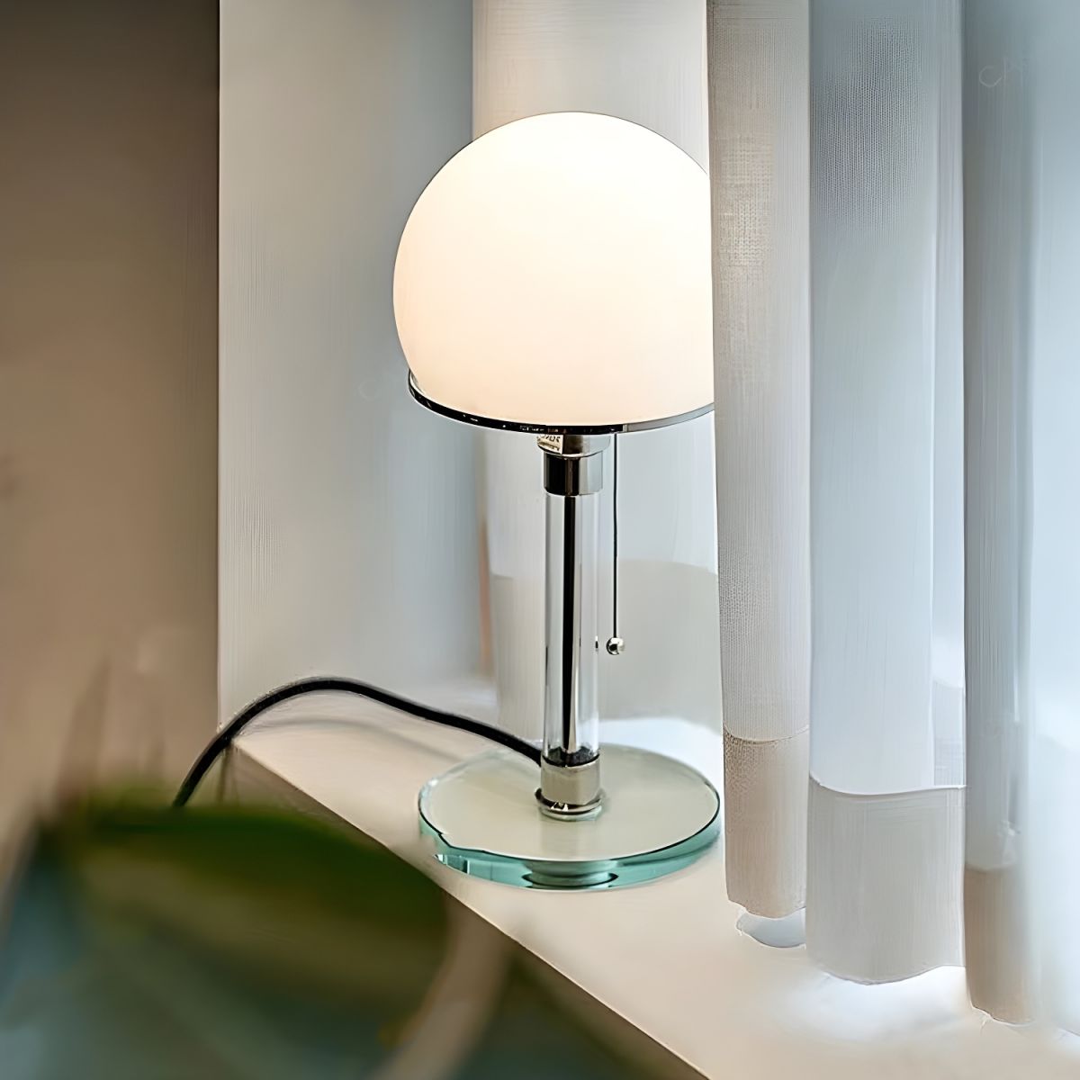 Lampe de chevet Design Scandinave à Dôme - Opale Image
