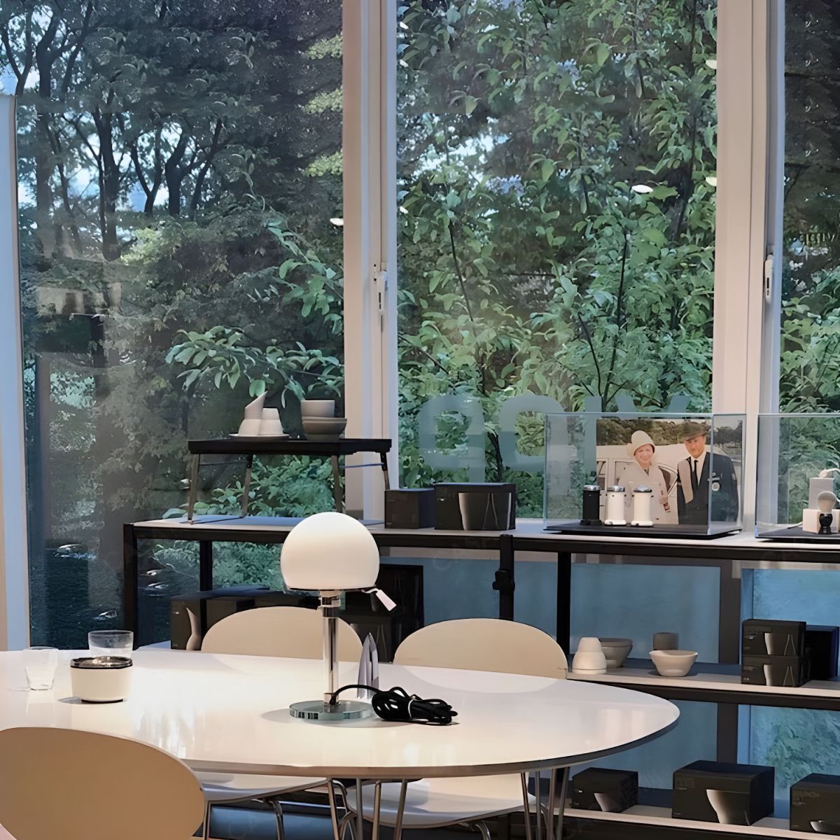 Lampe de chevet Design Scandinave à Dôme - Opale Image
