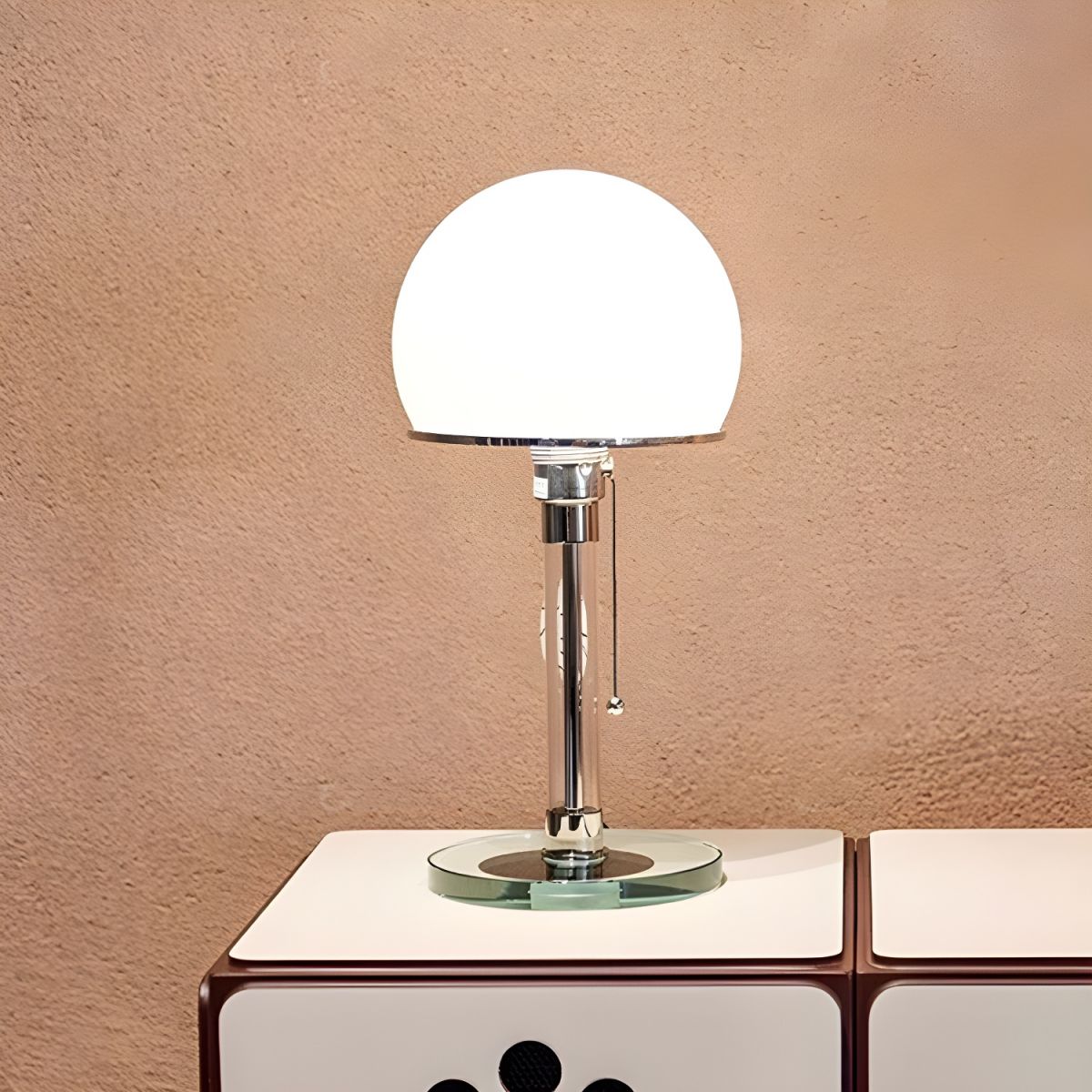 Lampe de chevet Design Scandinave à Dôme - Opale