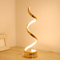 Lampe de chevet Moderne LED en forme de Spirale - Opale