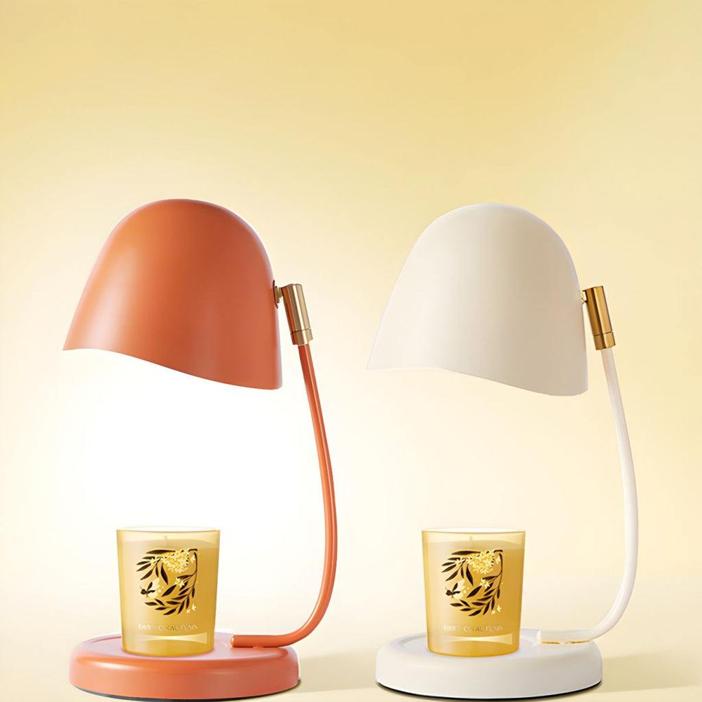 Lampe de chevet Scandinave avec support Bougie - Opale