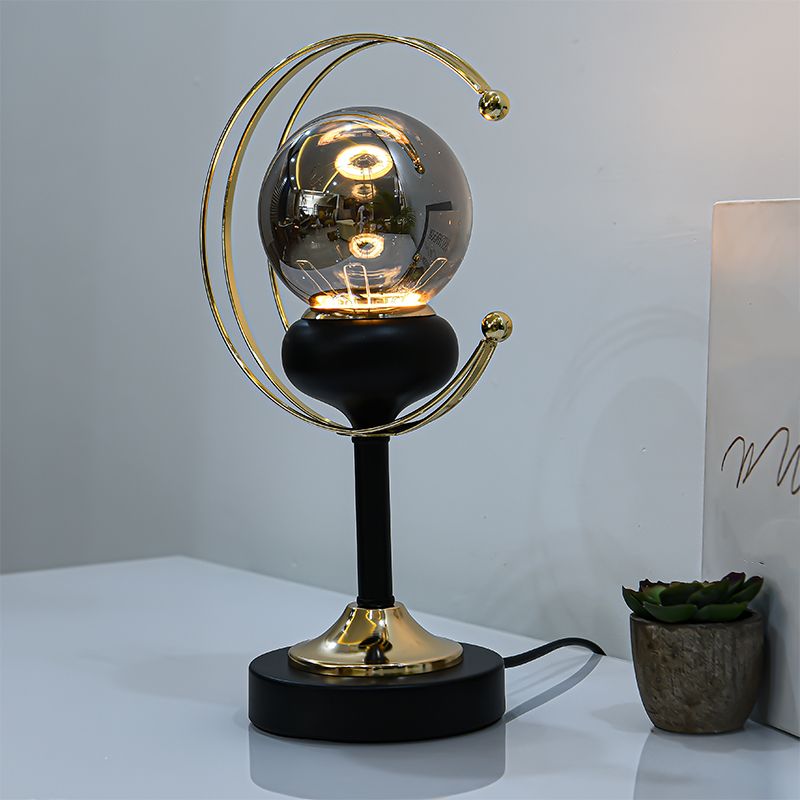 Suspension Moderne Boule en Verre Nordique - section Image