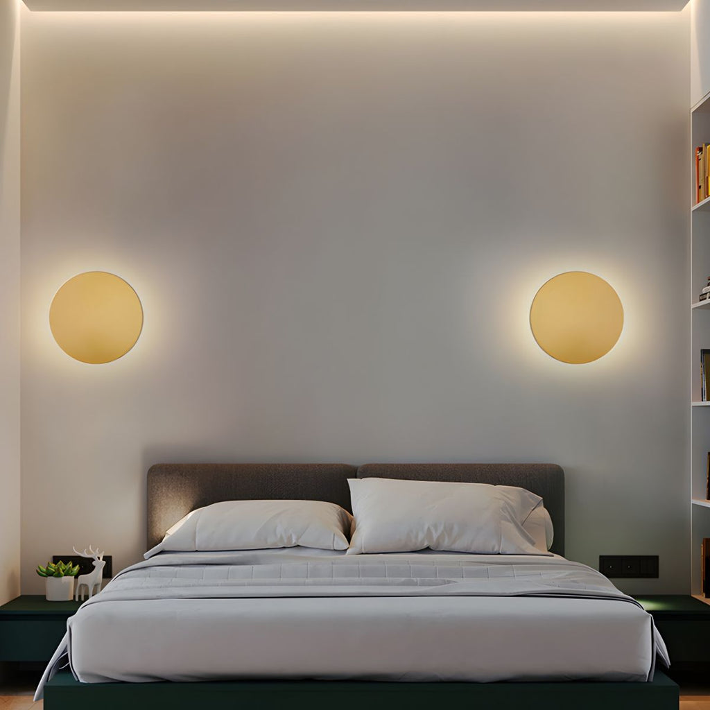 Lampe de chevet Murale Ronde Design - Opale