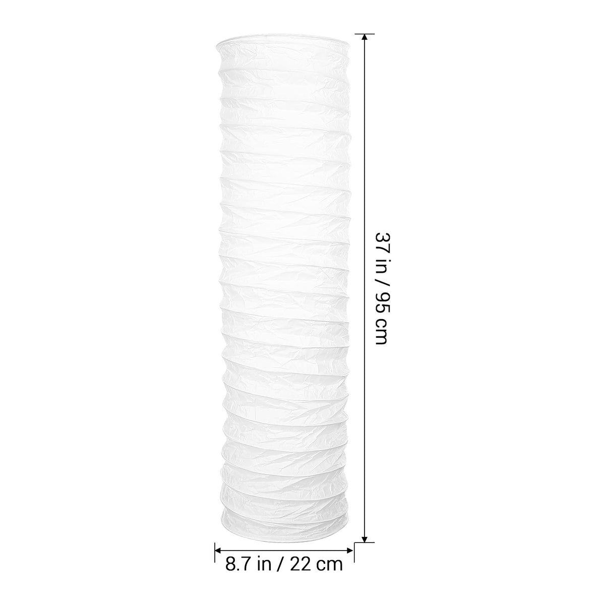 Abat-Jour Lampe de chevet en Papier pour Lampadaire - Opale
