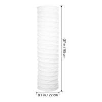 Abat-Jour Lampe de chevet en Papier pour Lampadaire - Opale