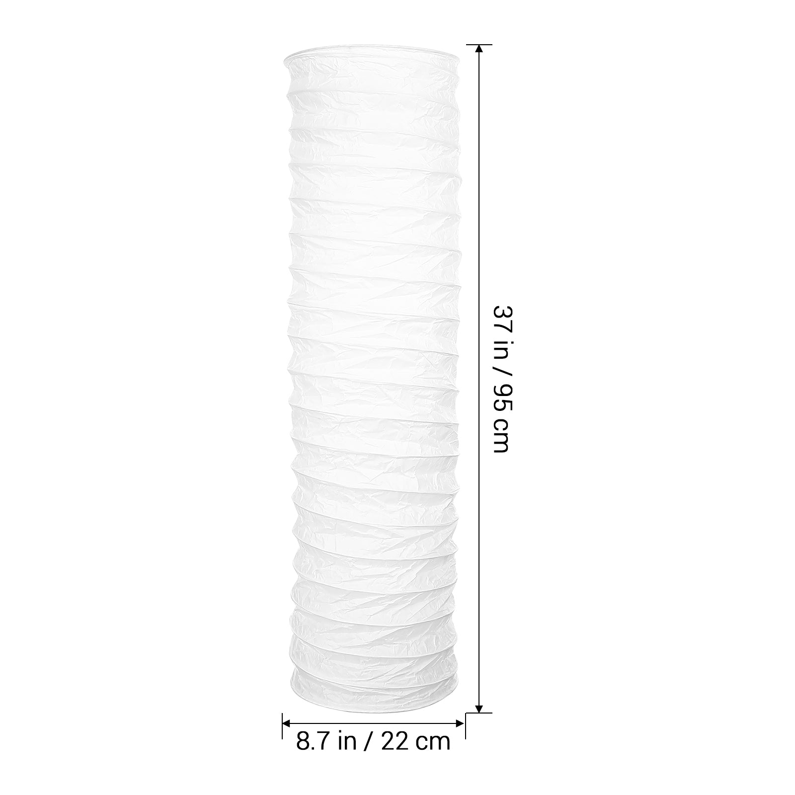 Abat-Jour Lampe de chevet en Papier pour Lampadaire - Opale
