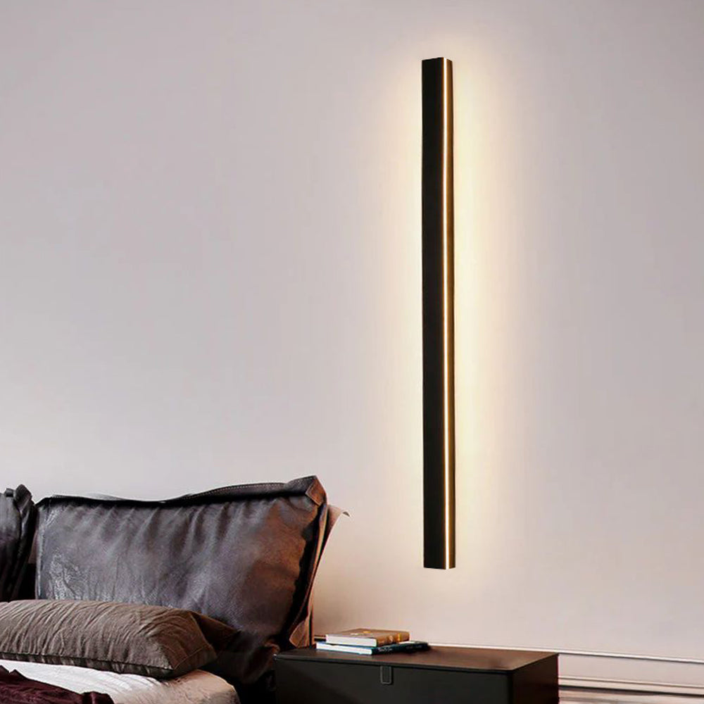 Applique murale extérieure LED dimmable au-dessus d'un espace détente