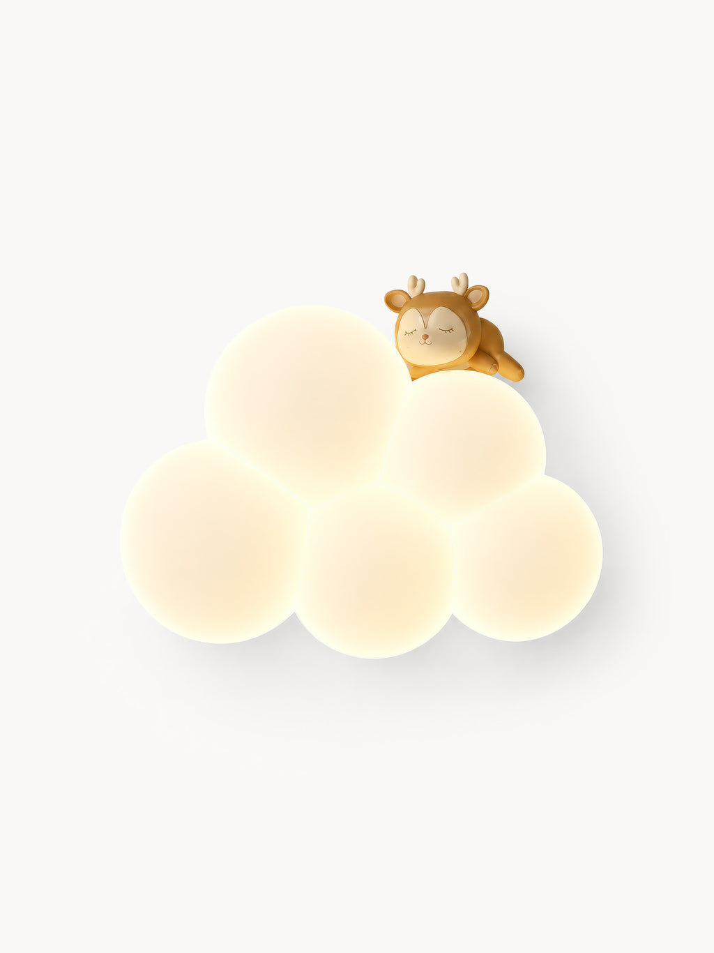 Applique Murale Nuage Blanc pour Enfant