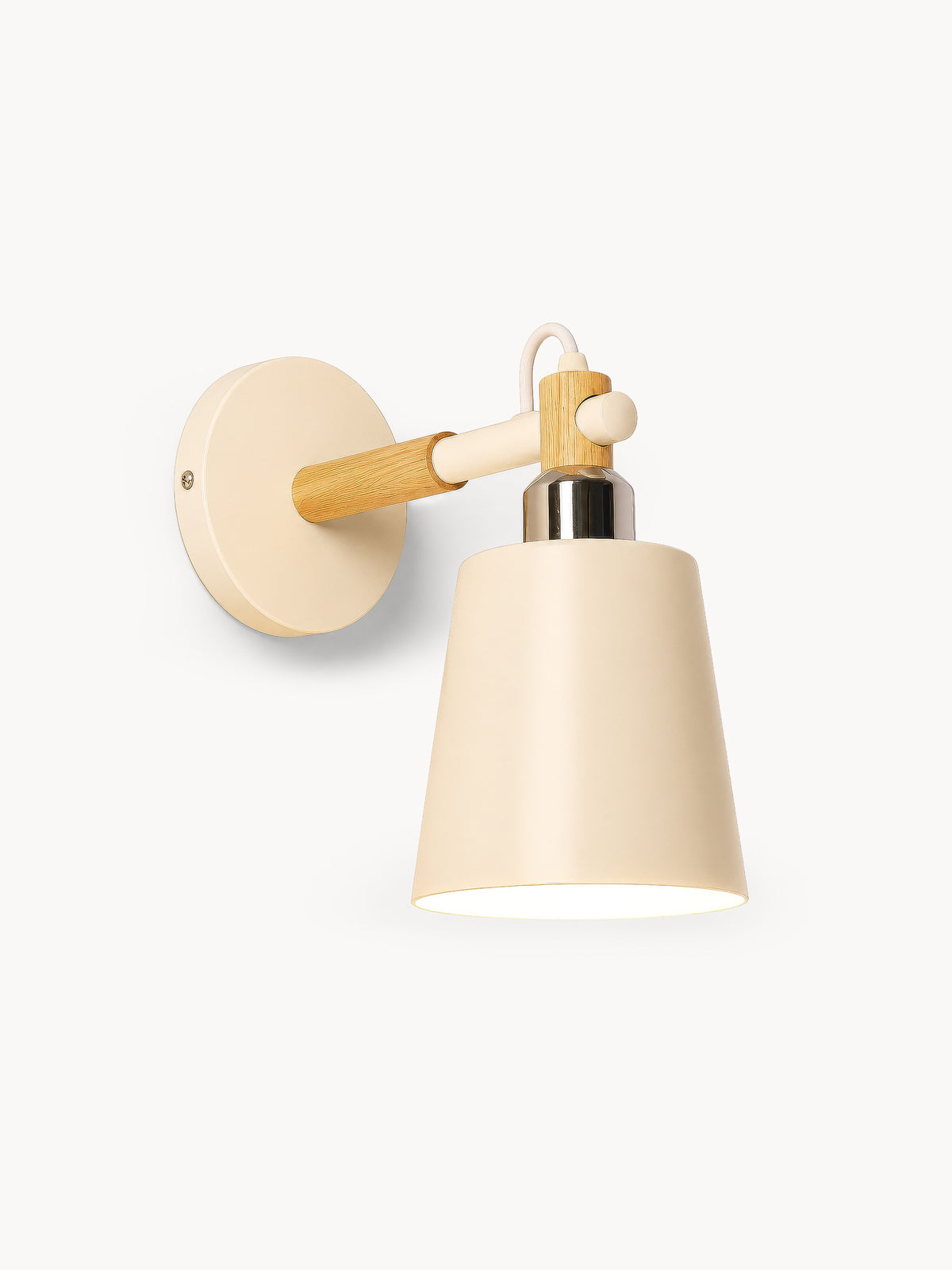 Applique Murale en Bois Scandinave Colorée