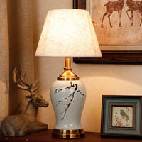 Lampe de Chevet Classique en Céramique style asiatique