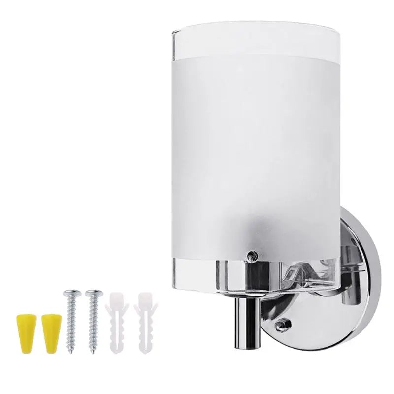 Lampe de chevet Murale Cylindre en Verre - Opale