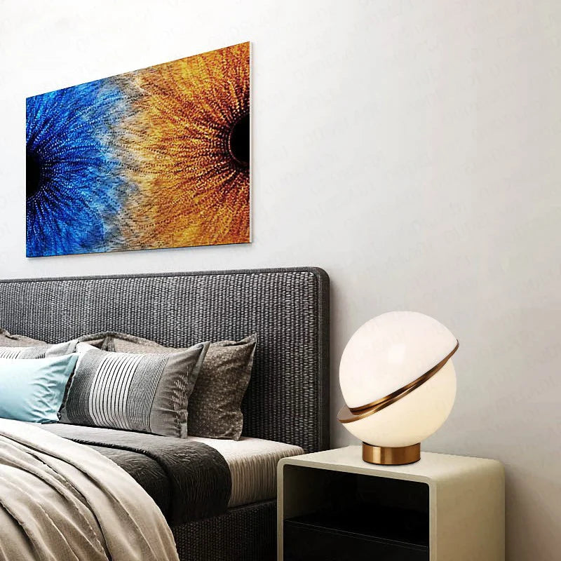 Lampe de chevet Boule en verre style Nordique - Opale