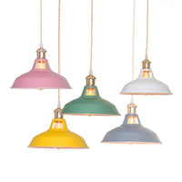 Lampe de chevet Suspendue style Rétro Colorée - Opale