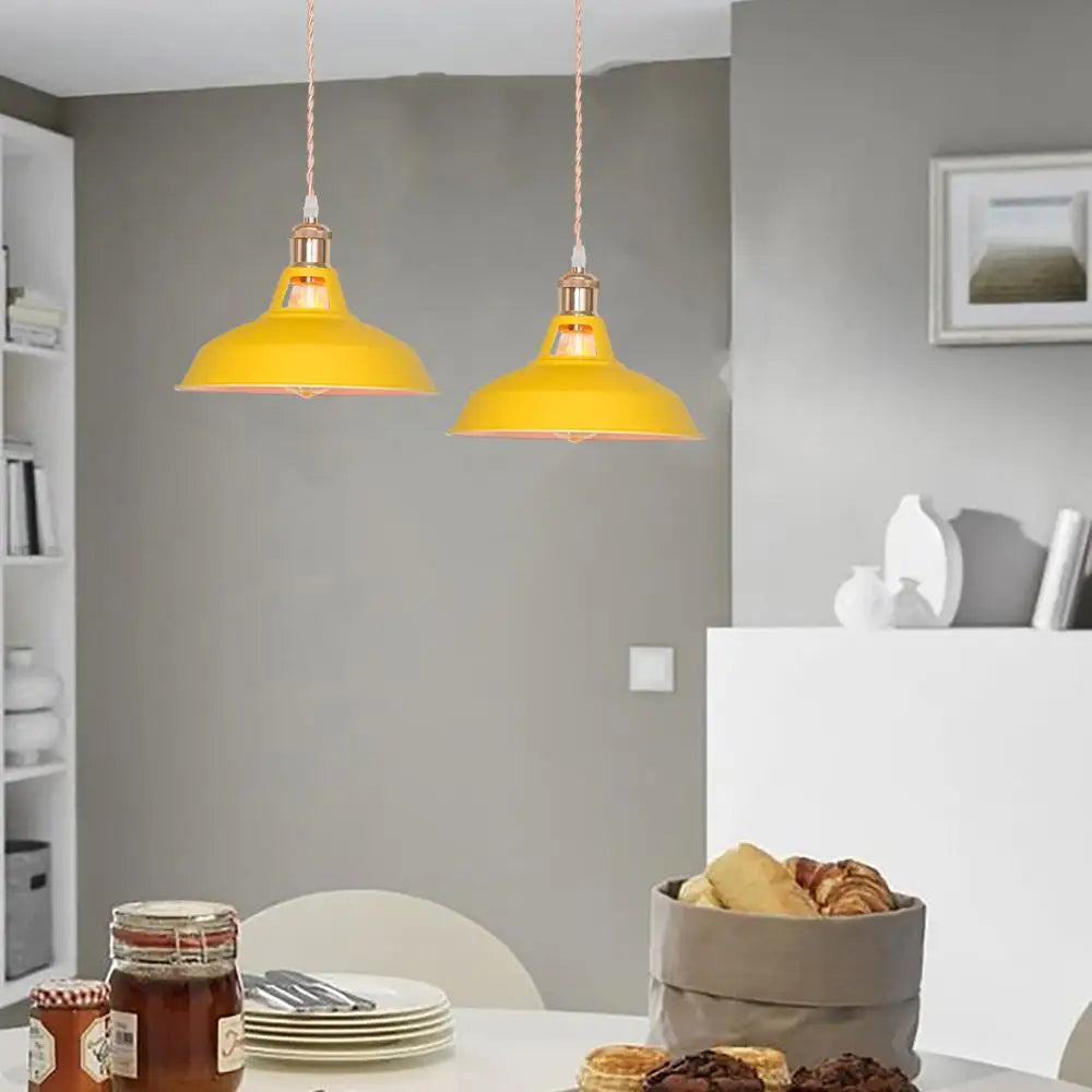 Lampe de chevet Suspendue style Rétro Colorée - Opale Image