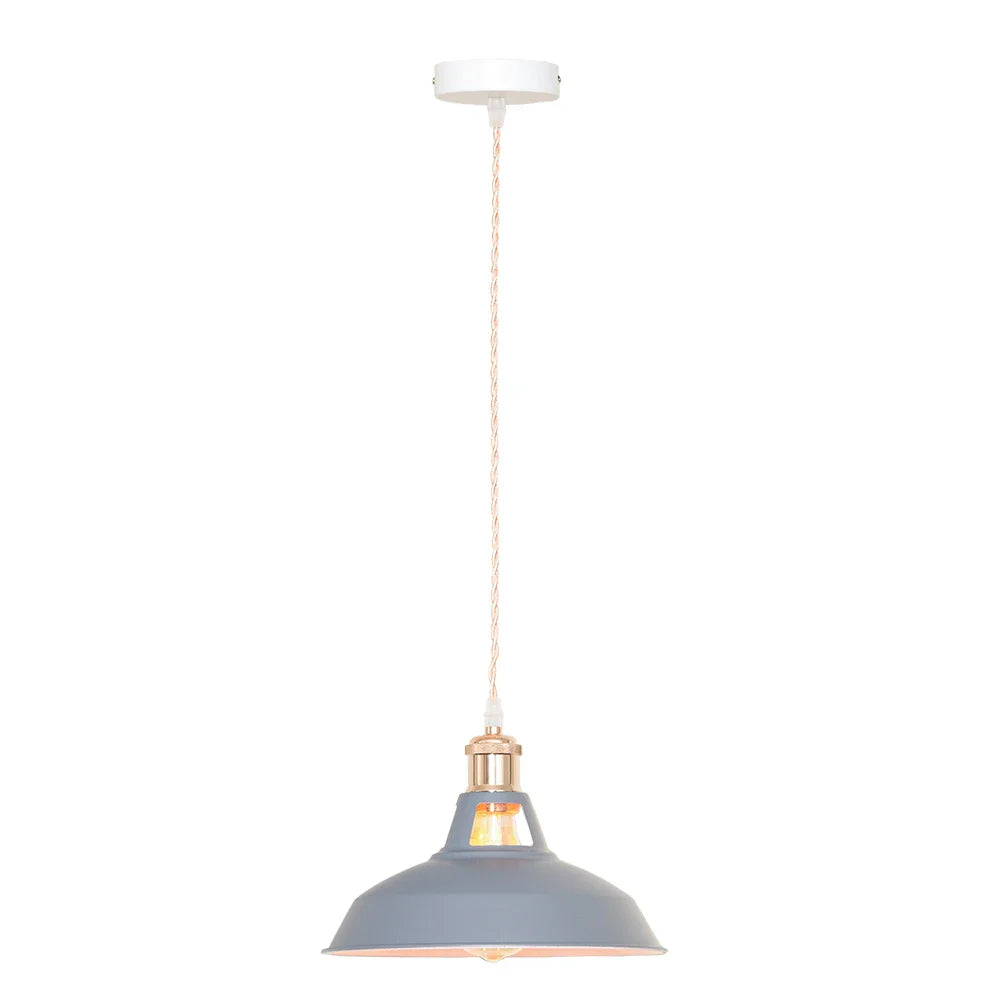 Lampe de chevet Suspendue style Rétro Colorée - Opale
