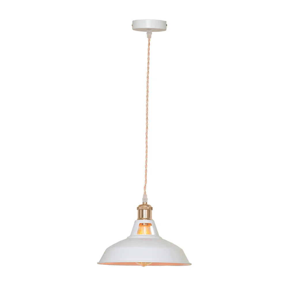 Lampe de chevet Suspendue style Rétro Colorée - Opale