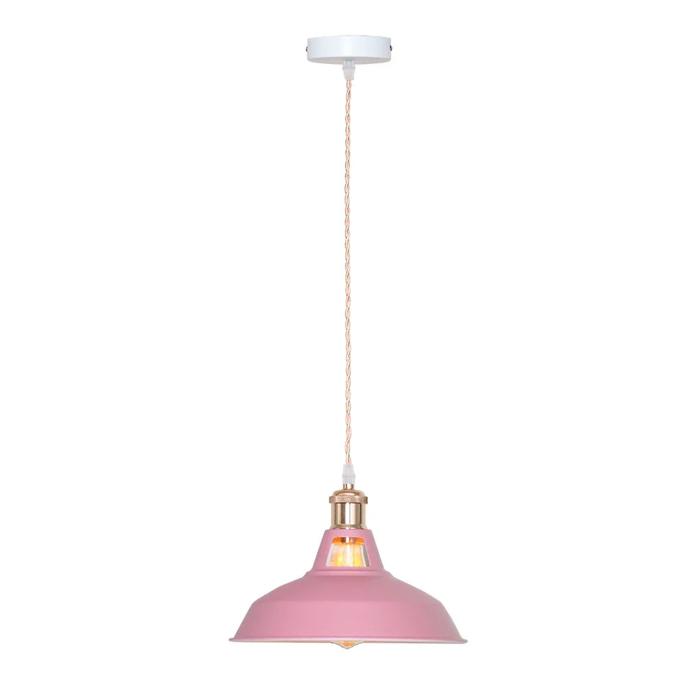 Lampe de chevet Suspendue style Rétro Colorée - Opale