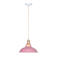 Lampe de chevet Suspendue style Rétro Colorée - Opale