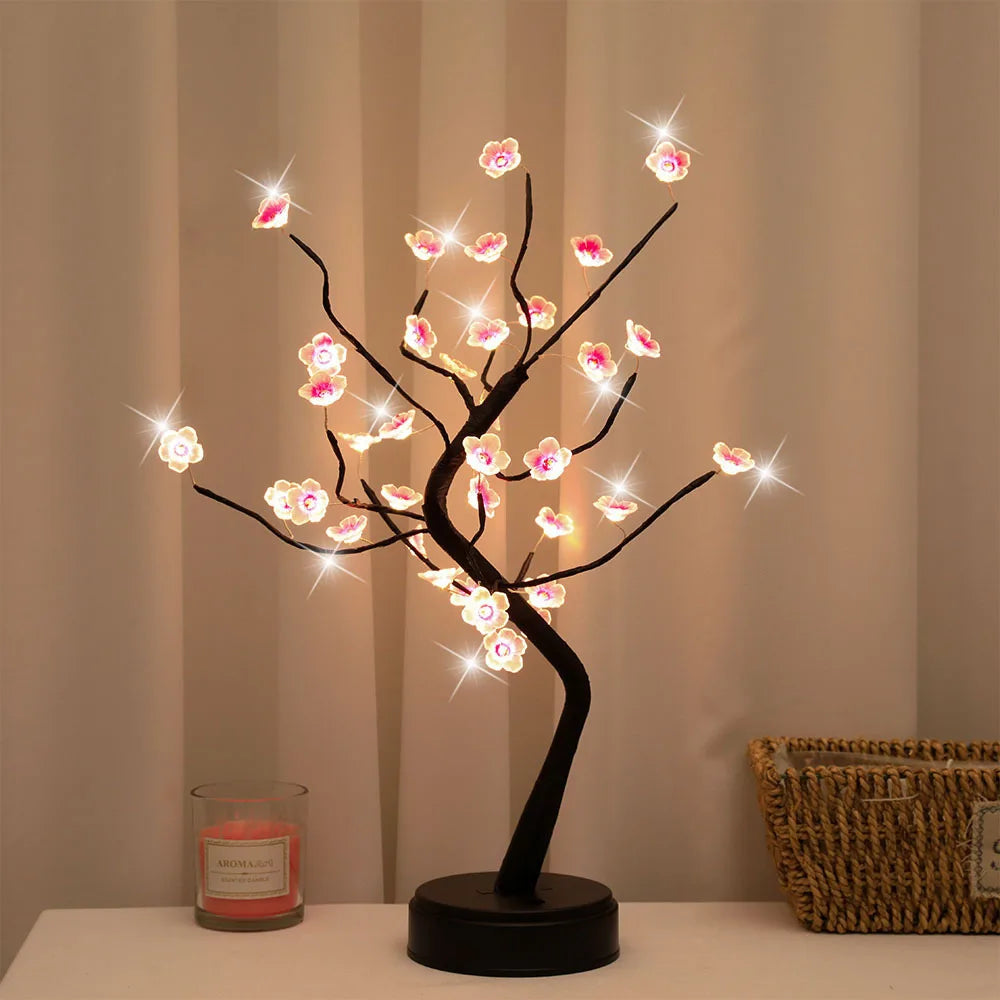 Lampe de chevet Fleur de Cerisier Japonais - section Image