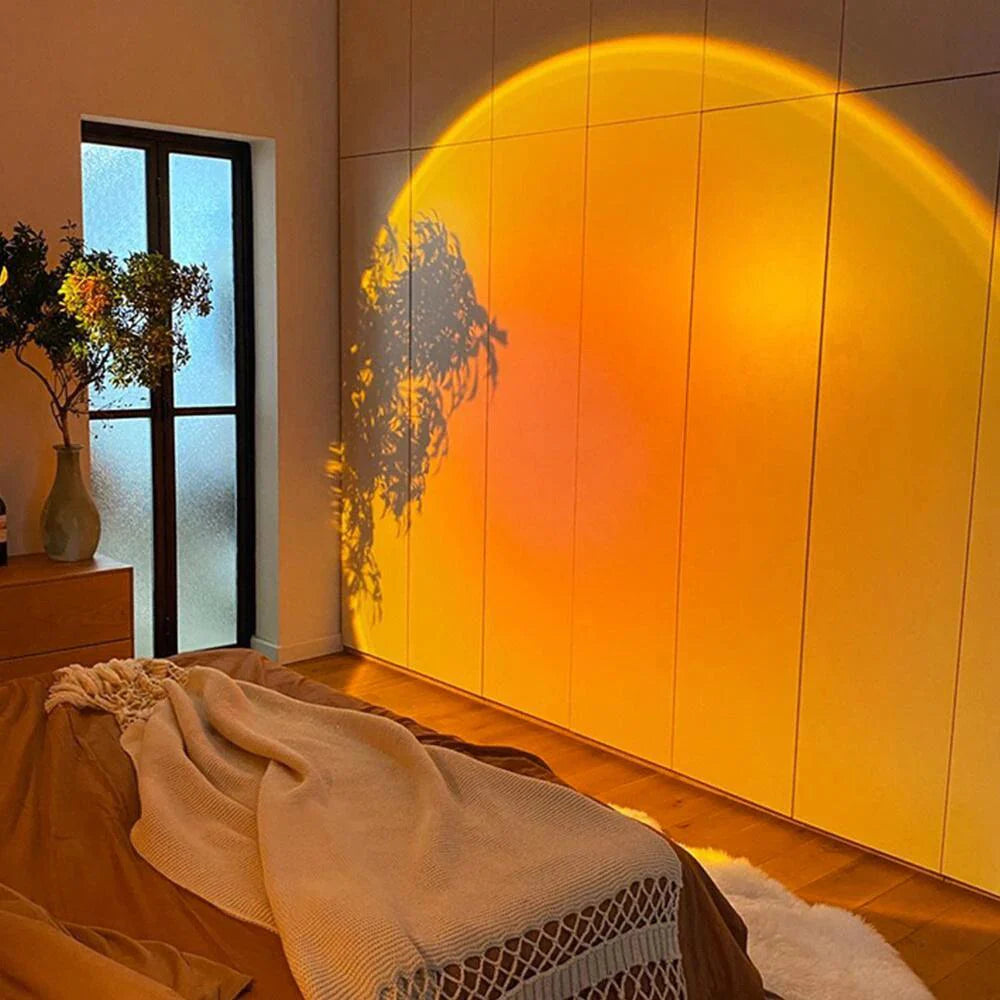 Lampe Projecteur Coucher de Soleil - Opale