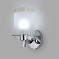 Lampe de chevet Murale Cylindre en Verre - Opale