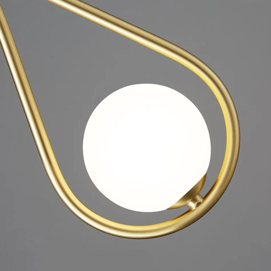 Suspension en Laiton forme de Boule - section Image