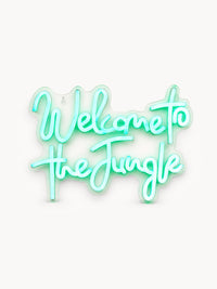 Applique Murale Néon Welcome to the Jungle