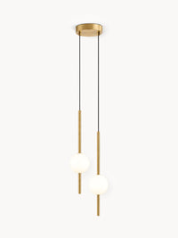 Suspension Moderne Boule en Verre Nordique