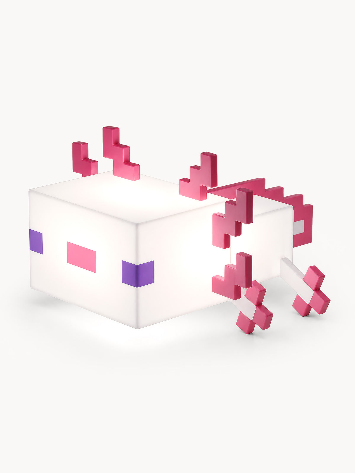 Lampe de Chevet Minecraft Axolotl