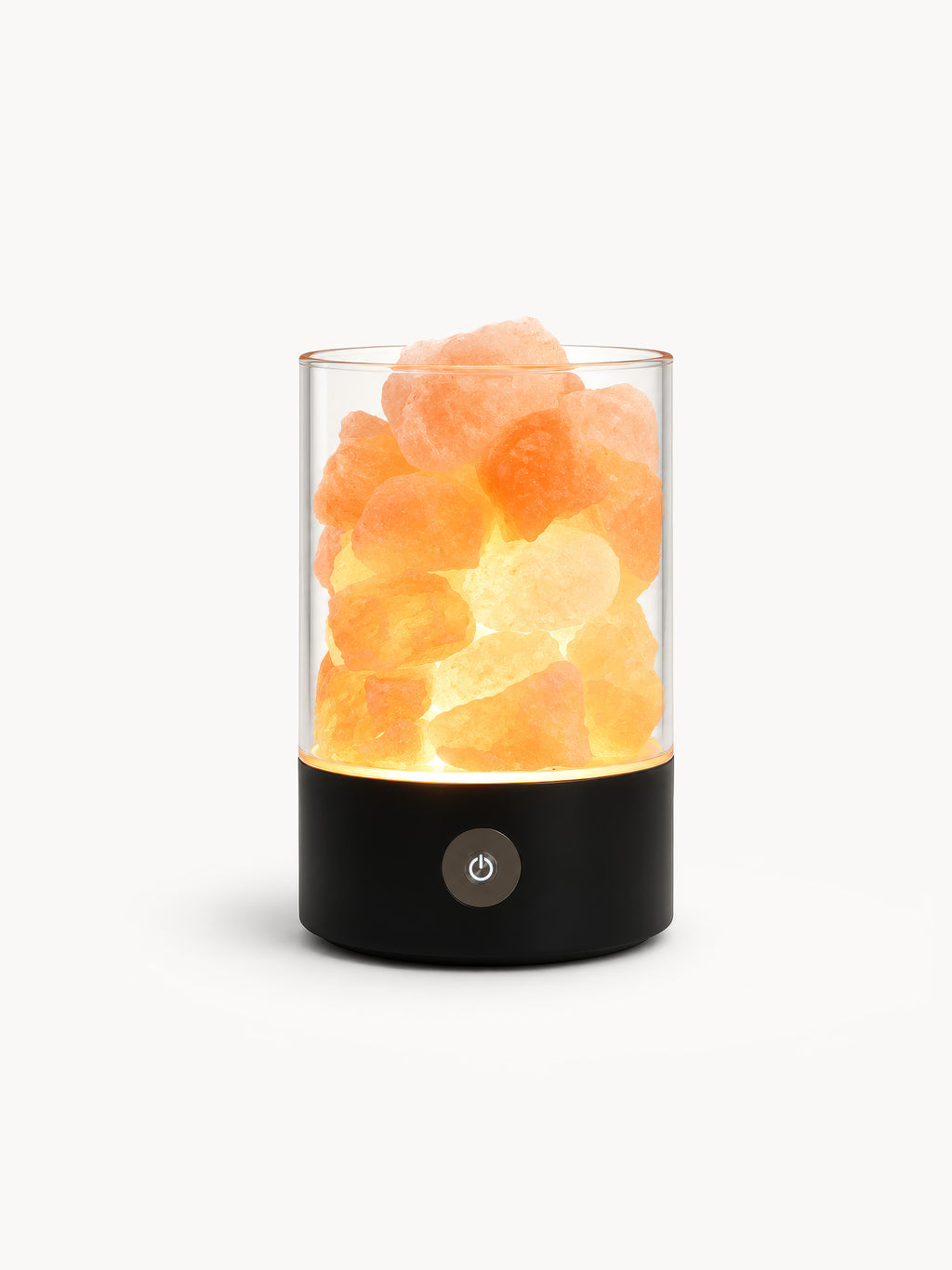Lampe de Sel effet Flamme LED
