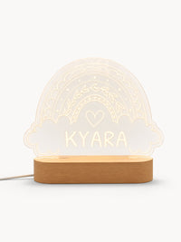 Lampe de chevet Bébé Prénom Personnalisé