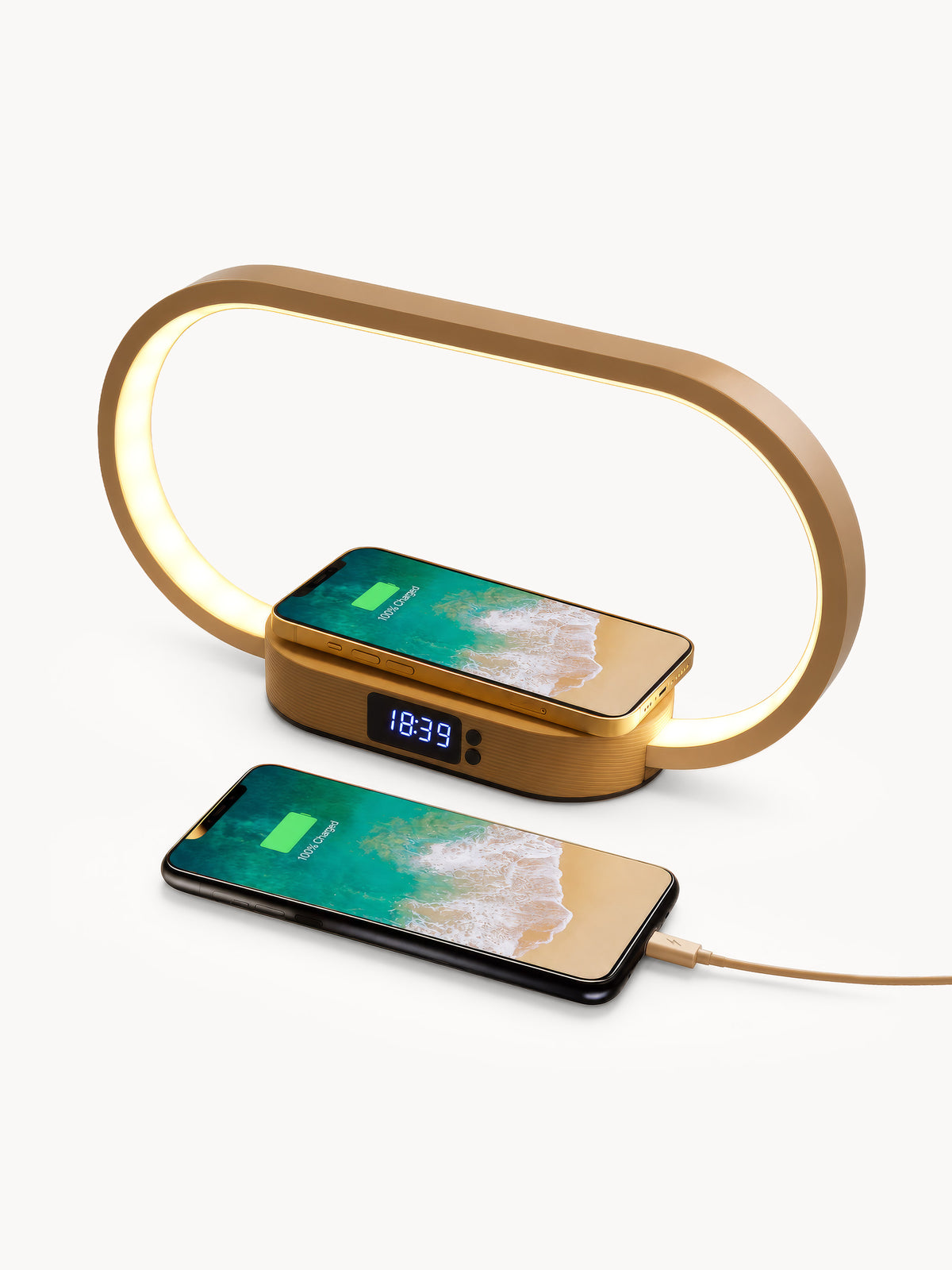 Lampe de chevet Chargeur Induction Tactile