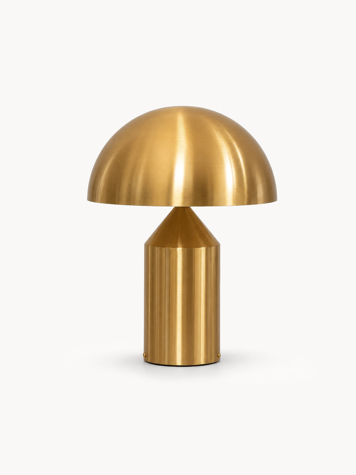 Lampe de chevet Design Champignon Dorée