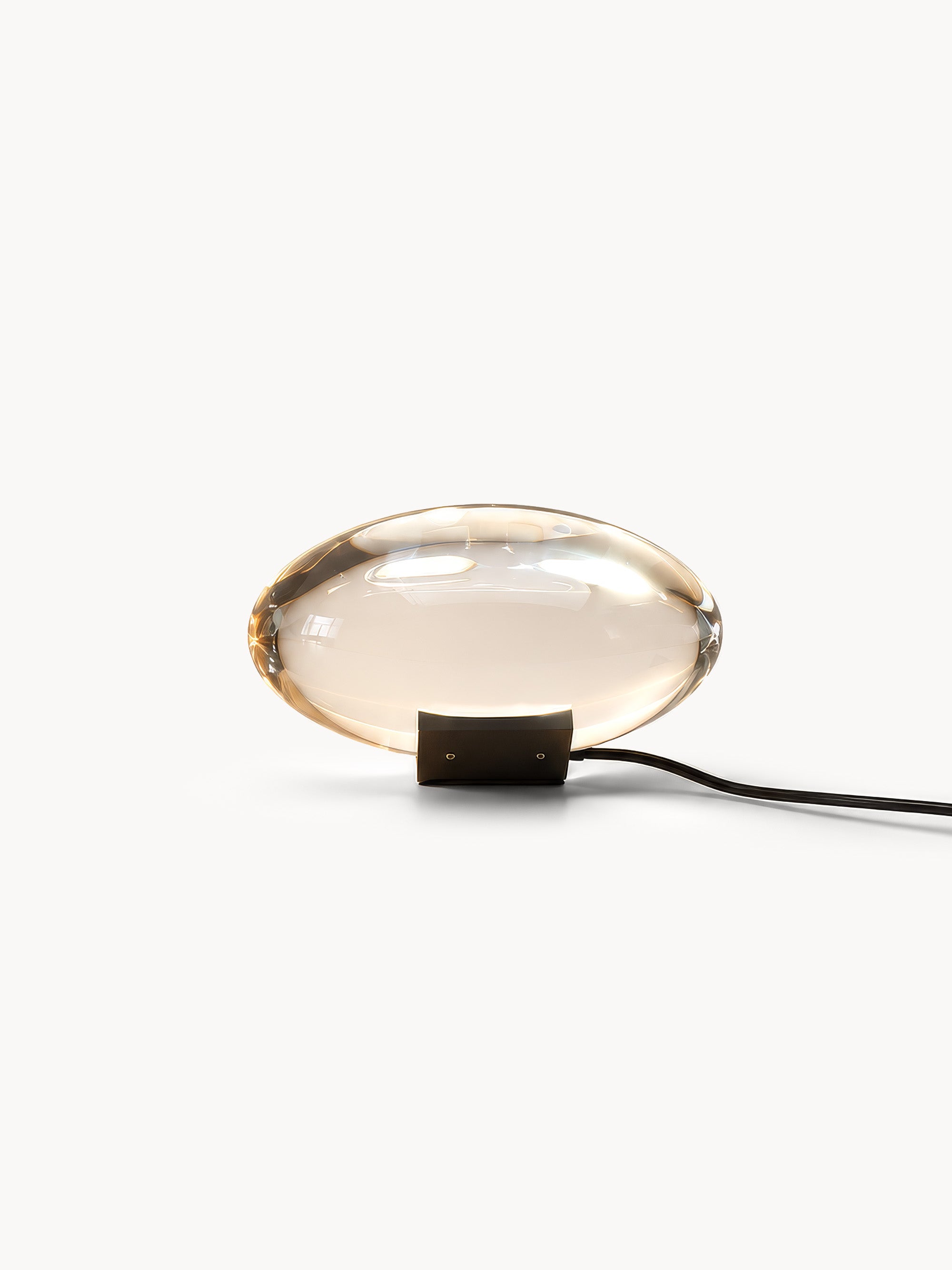 Lampe à Poser Projection Arc-En-Ciel en Cristal