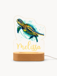 Lampe de chevet Enfant Jungle Nom Personnalisé