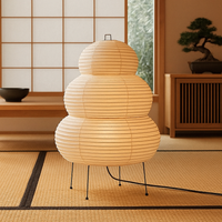 Lampe de chevet Japonaise en Papier Akari
