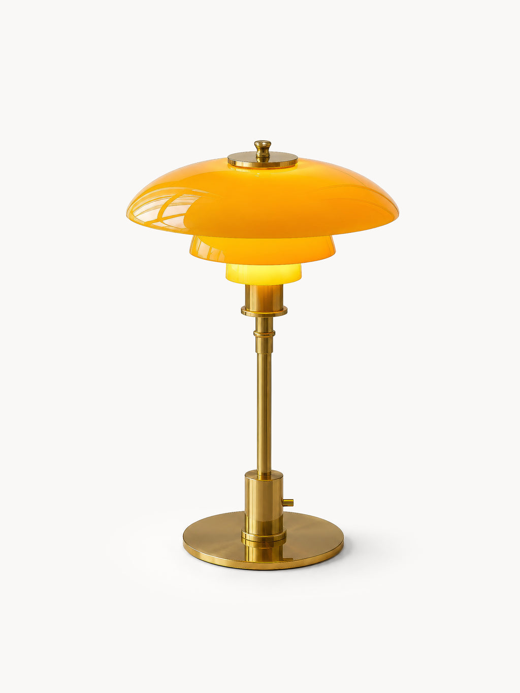 Lampe de chevet Moderne Scandinave en Verre et Métal