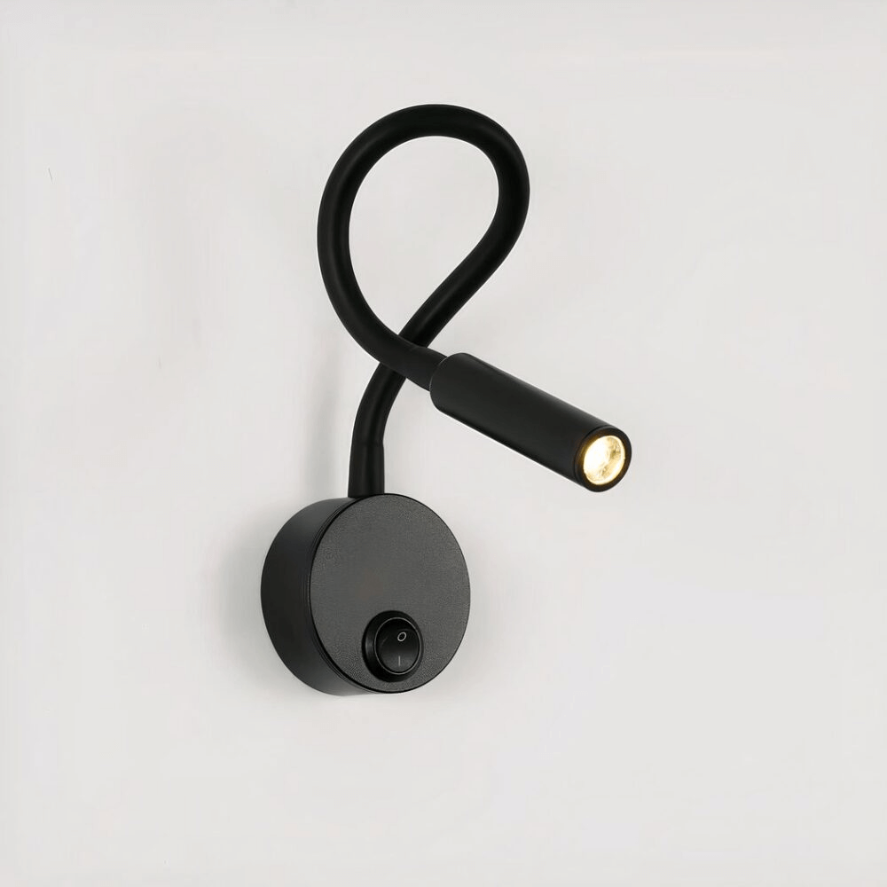 Lampe de chevet Liseuse Flexible avec interrupteur - Opale