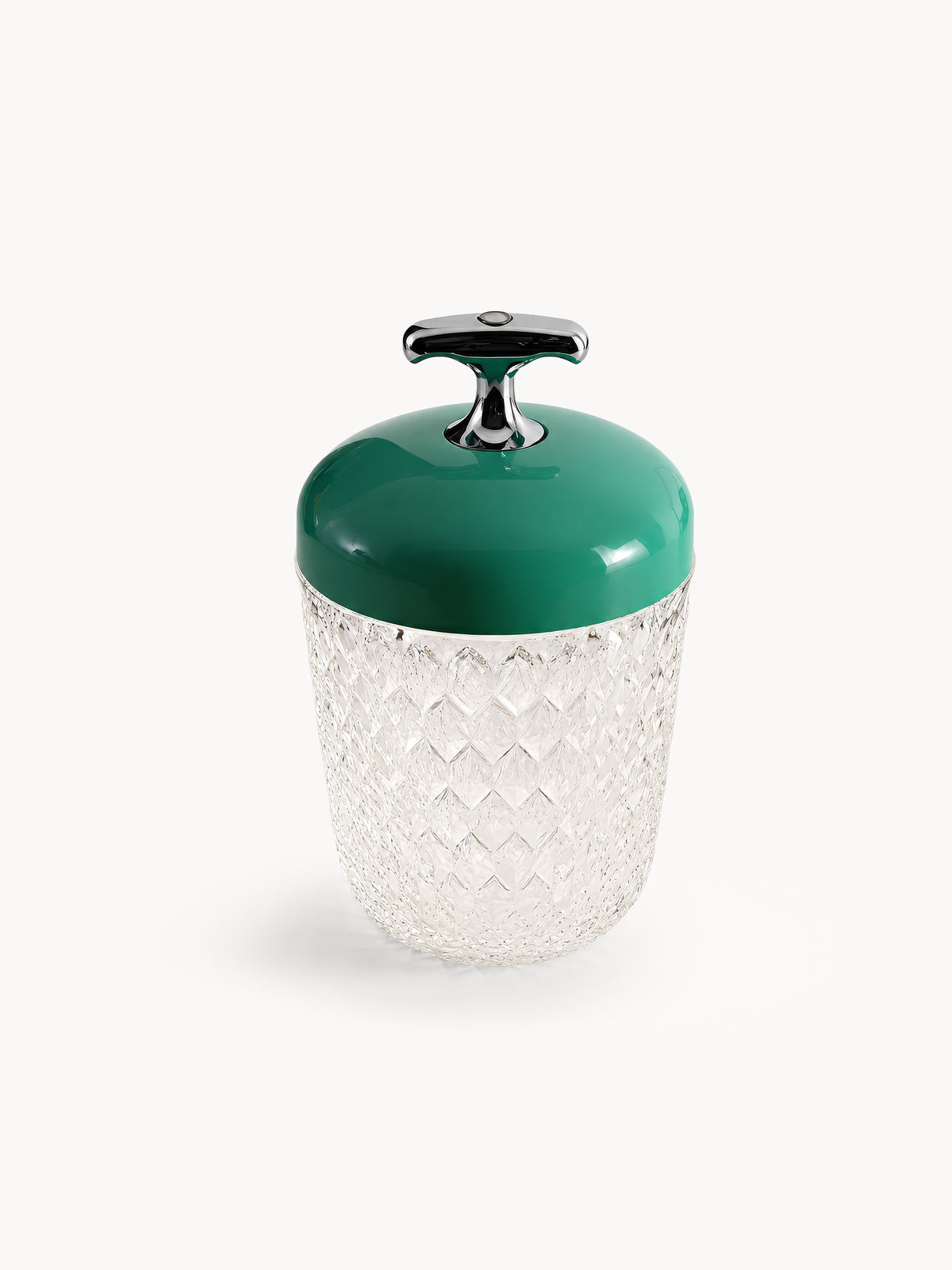 Lampe de chevet Scandinave en Verre Taillé