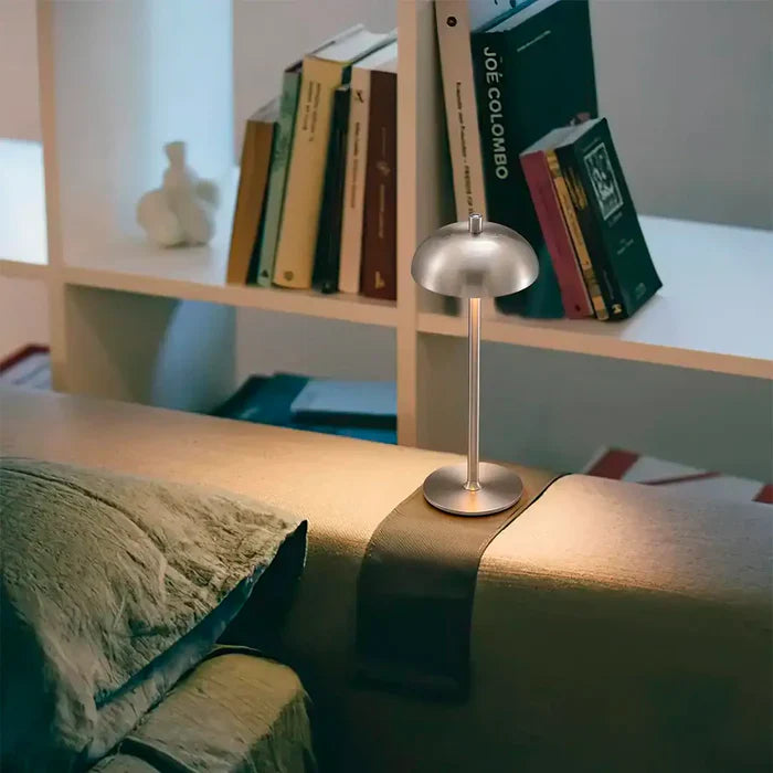 Lampe de chevet Originale Tactile à Dôme - Opale Image
