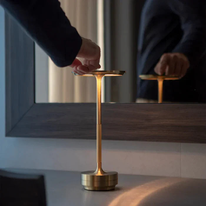 Lampe de chevet Sans fil Rechargeable et Tactile à LED - Opale