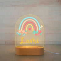 Lampe de chevet Enfant Jungle Nom Personnalisé - Opale