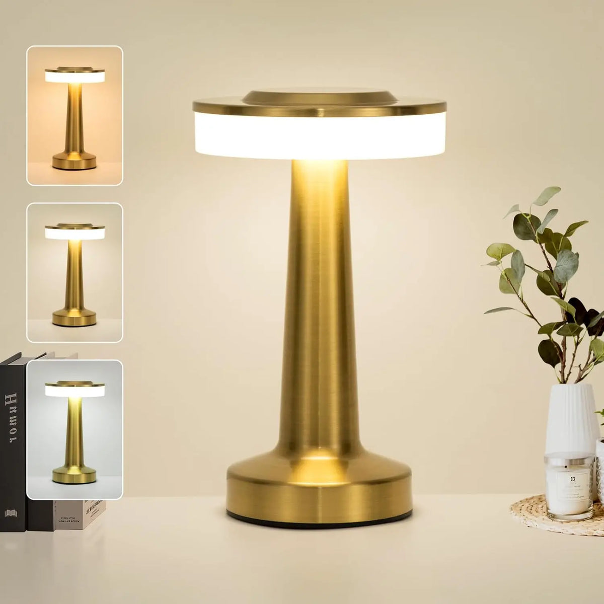 Lampe de chevet Design Tactile LED - Opale Image