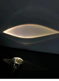 Lampe de chevet Design Italien Projection de Lumière - Opale