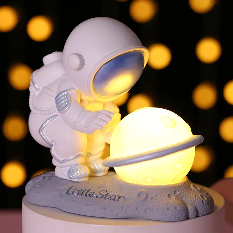 Lampe de chevet Astronaute Lune Enfant - Opale Image