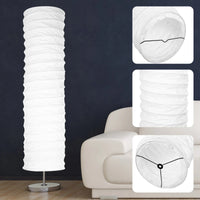 Abat-Jour Lampe de chevet en Papier pour Lampadaire - Opale