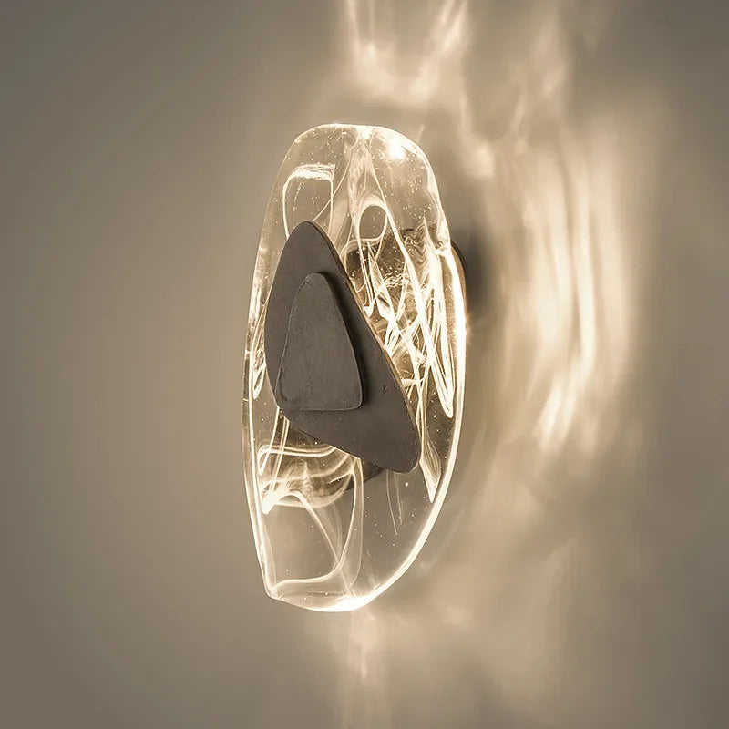 Lampe de chevet Moderne Murale Design Créatif en Verre - Opale