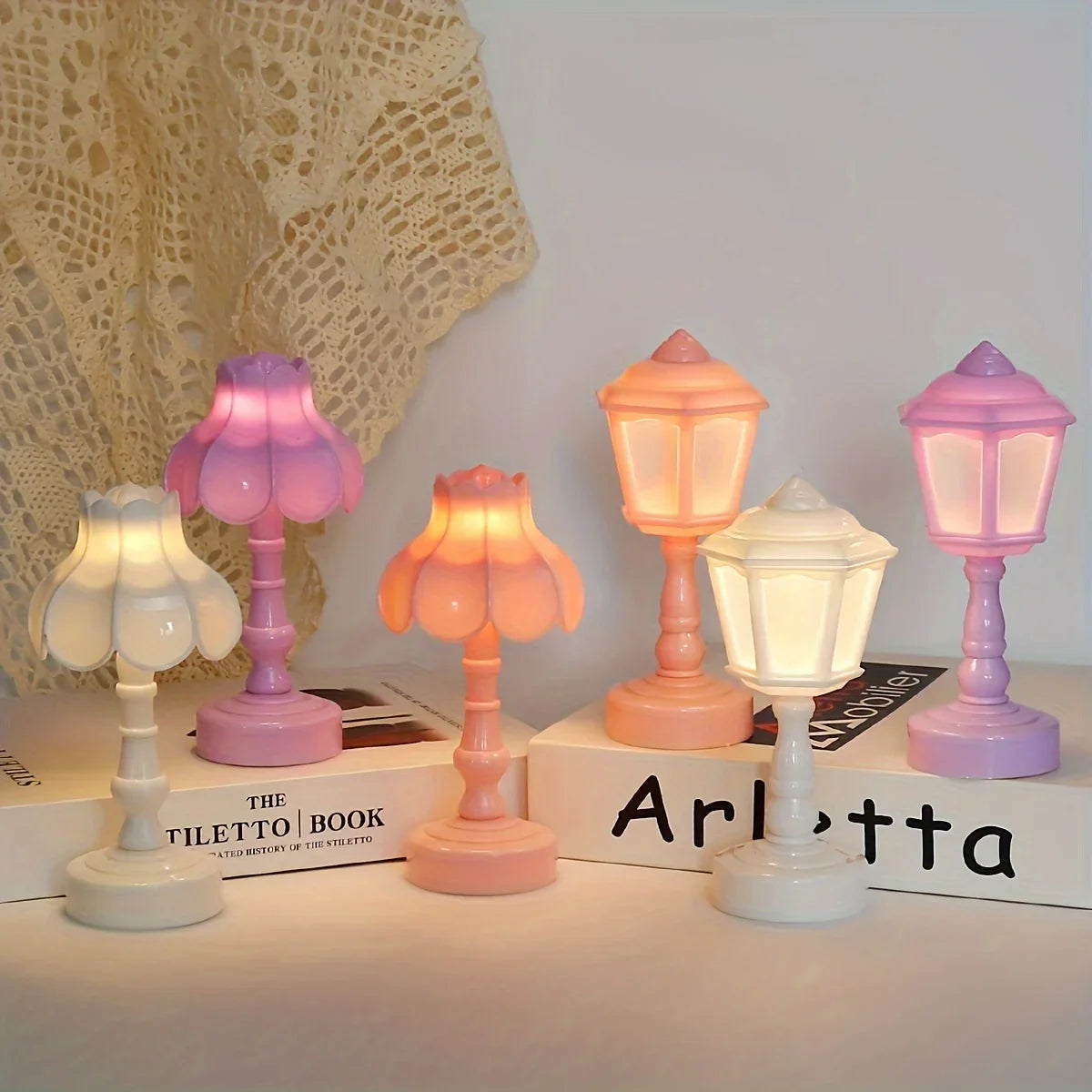 Lampe de chevet Enfant en forme de Mini Lampadaire - Opale